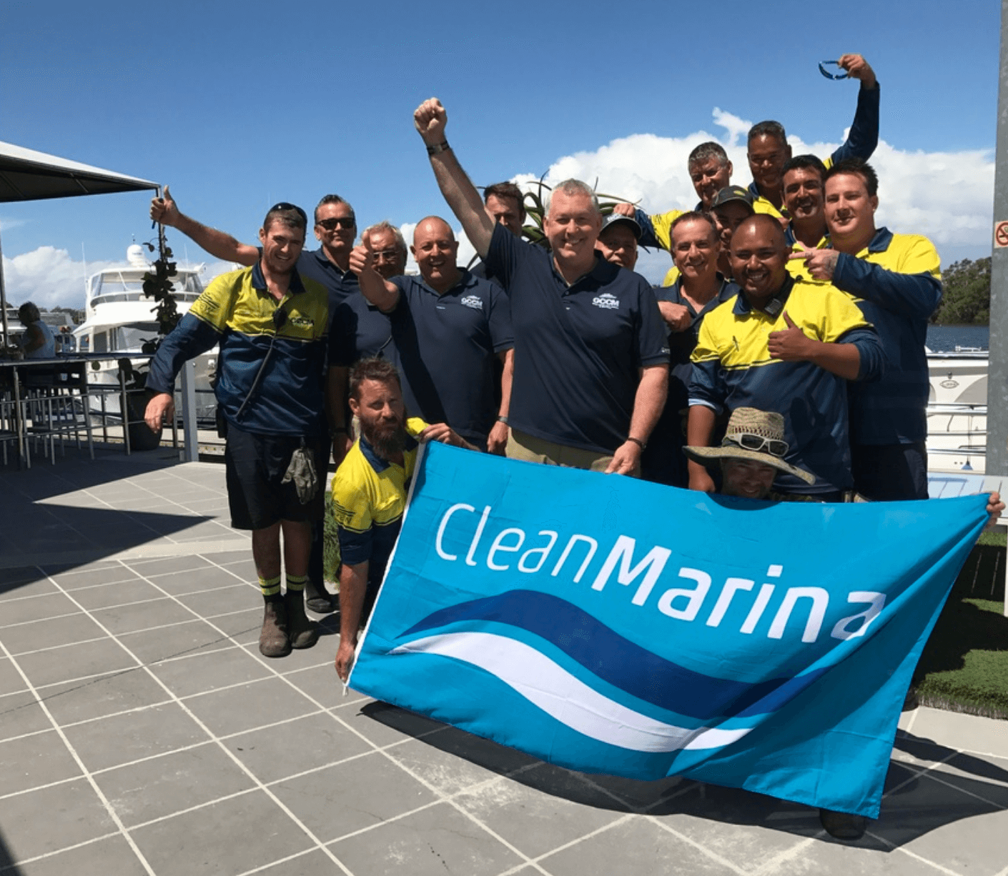 We've received a 100% score on our last two Clean Marina audits - a great result from a great team!