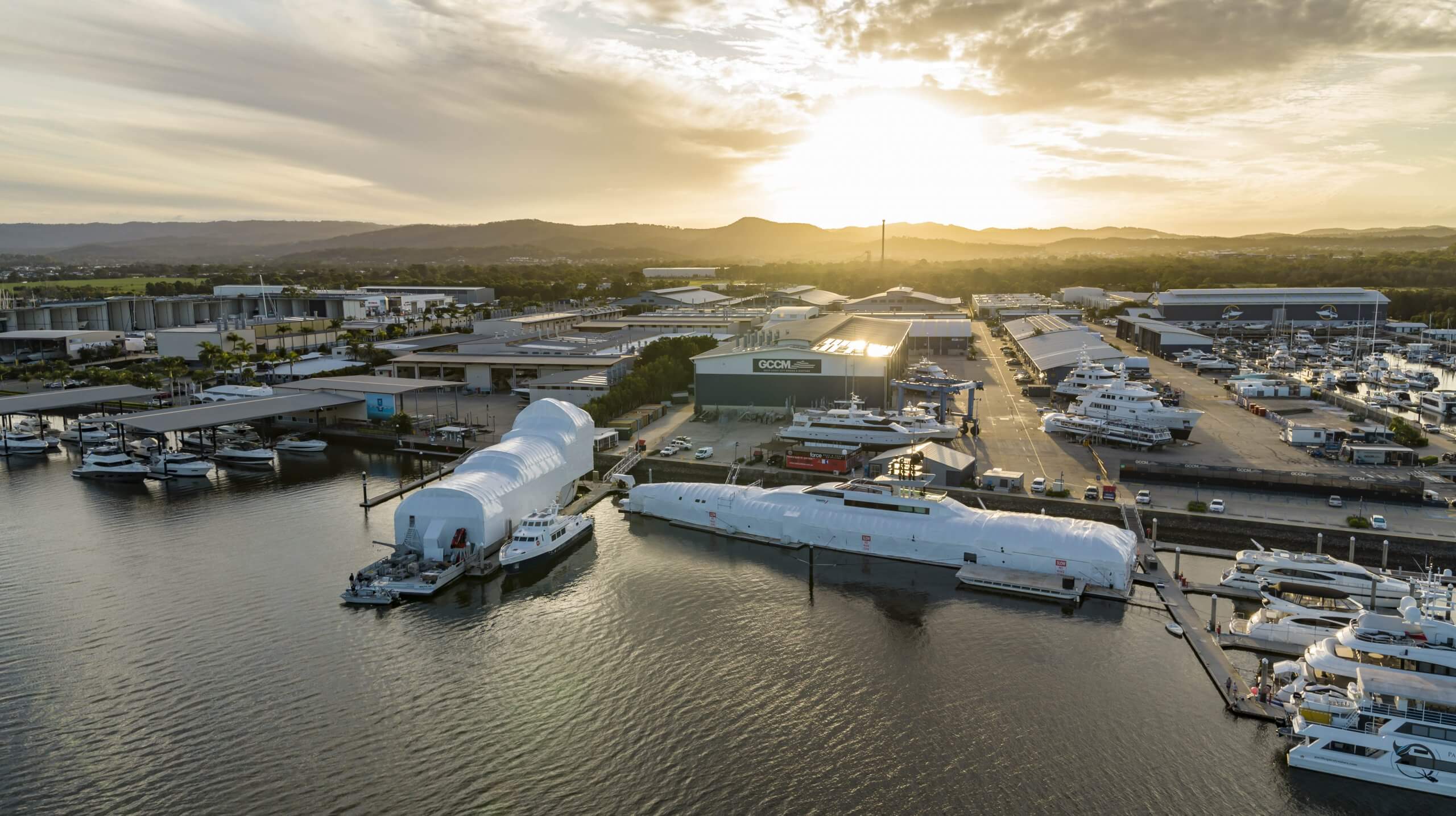 GCCM pioneers Australian onwater refits