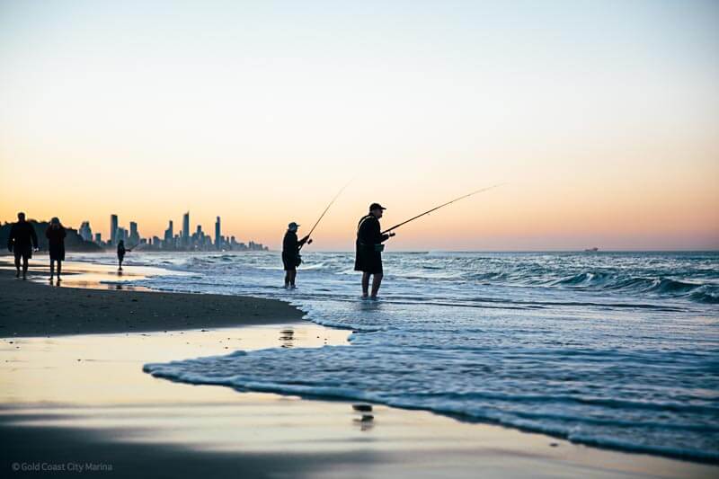 Beach fishing